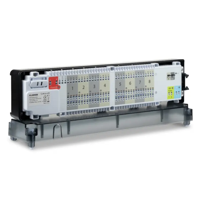 centru comanda fir 8 zone incalzire pardoseala salus kl08nsb