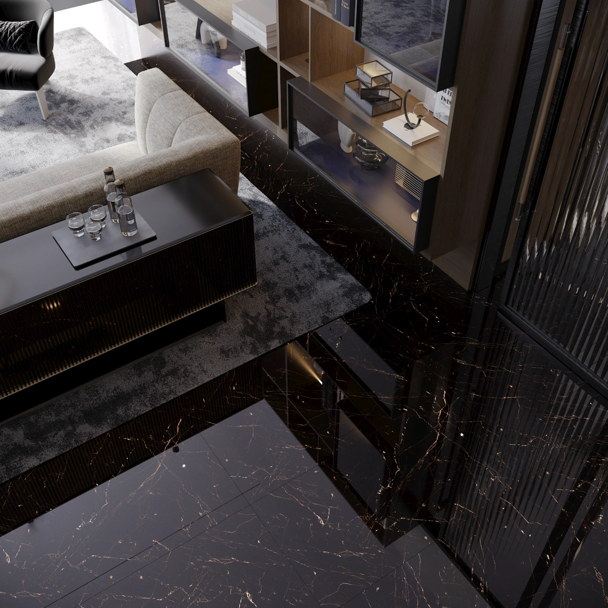 gresie portelanata armani brown 60x120 ambient 2 png