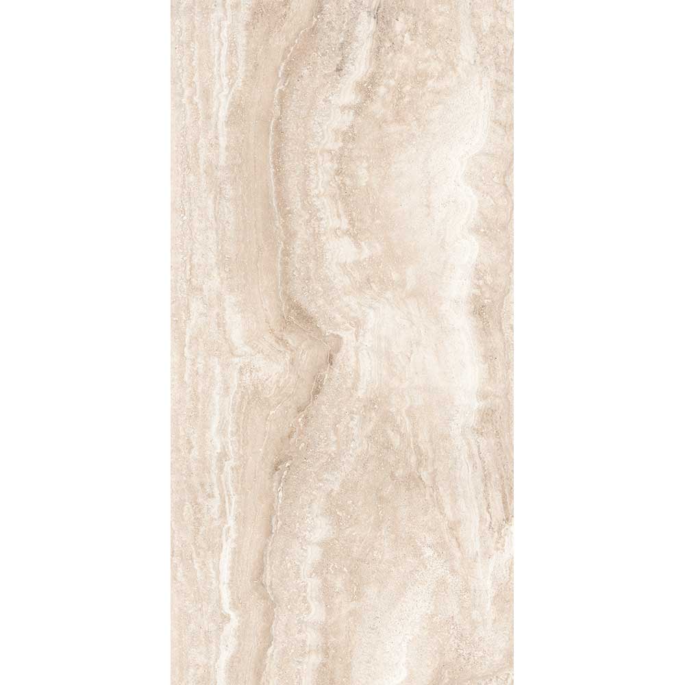 gresie portelanata rectificata travertino beige art profil