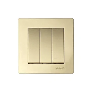 intrerupator triplu gold ke01418