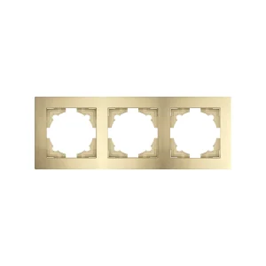 carcasa priza tripla gold ke01451
