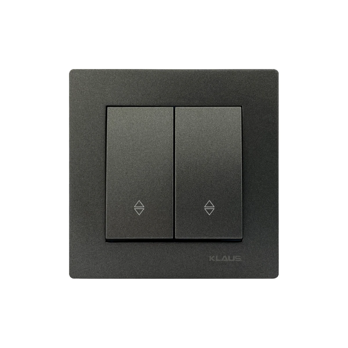 ke01720 intrerupator dublu antracit