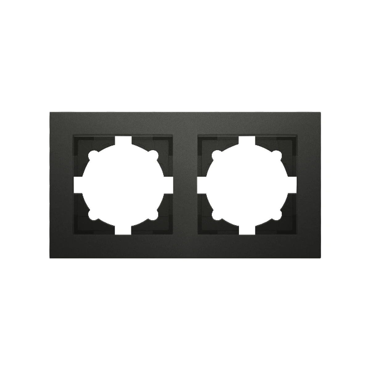 ke01750 cadru priza dubla antracit