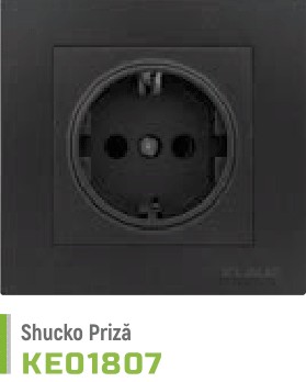 ke01807 priza shucko negru klaus